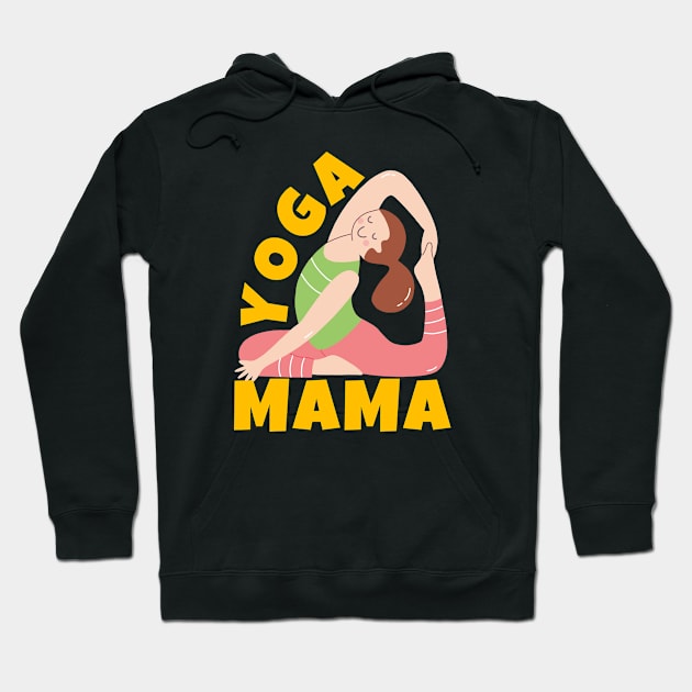 Yoga Mama Hoodie by ricricswert